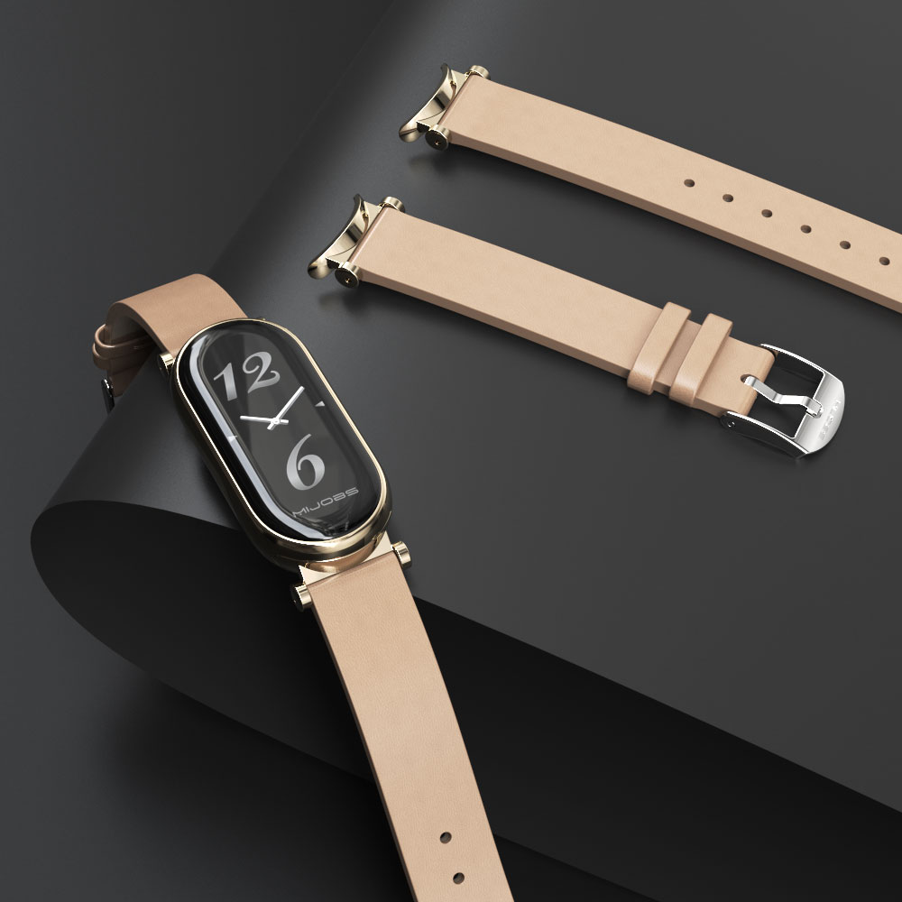 Health Wellness Bracelet - Pulseira de couro para mi band