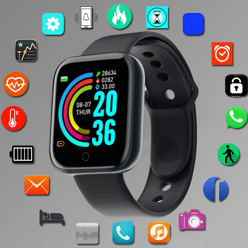 Health Wellness Bracelet - Relógio inteligente para homens mulheres modo