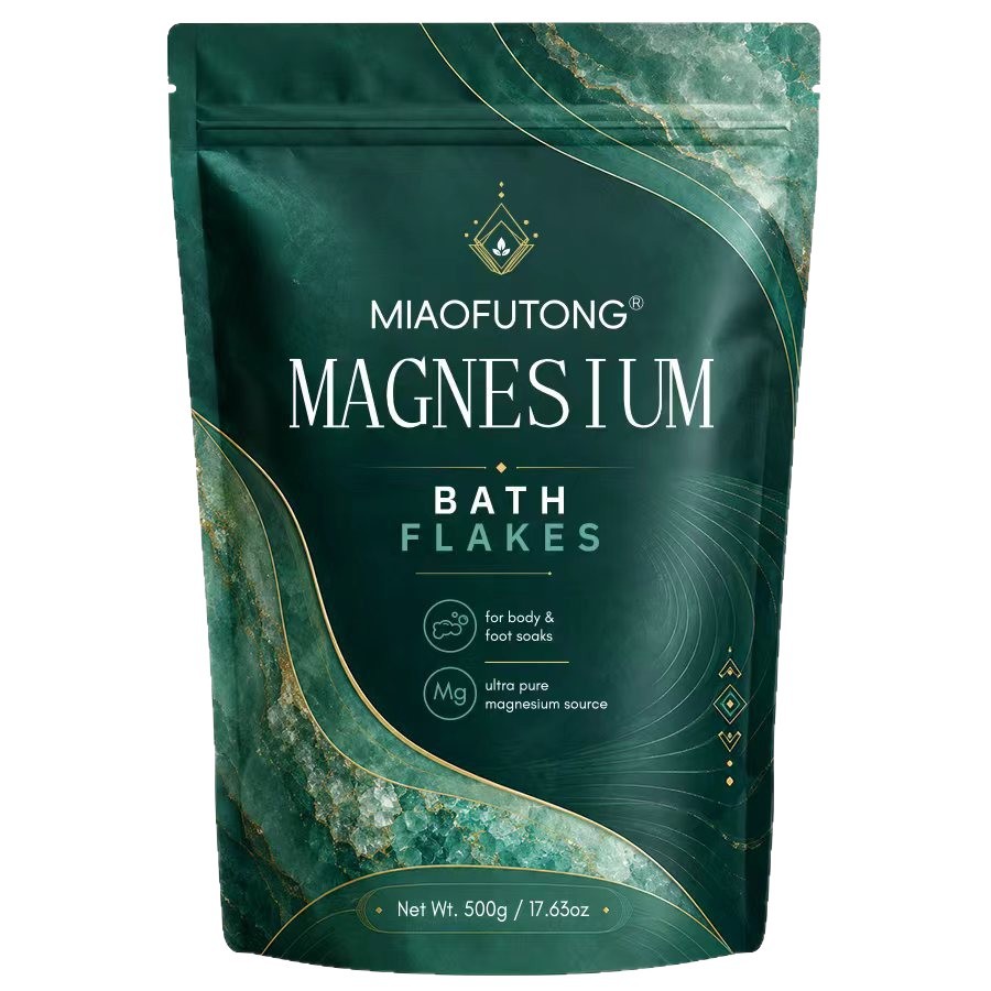 Bath Salts Magnesium - Sal de banho mineral de magnésio,