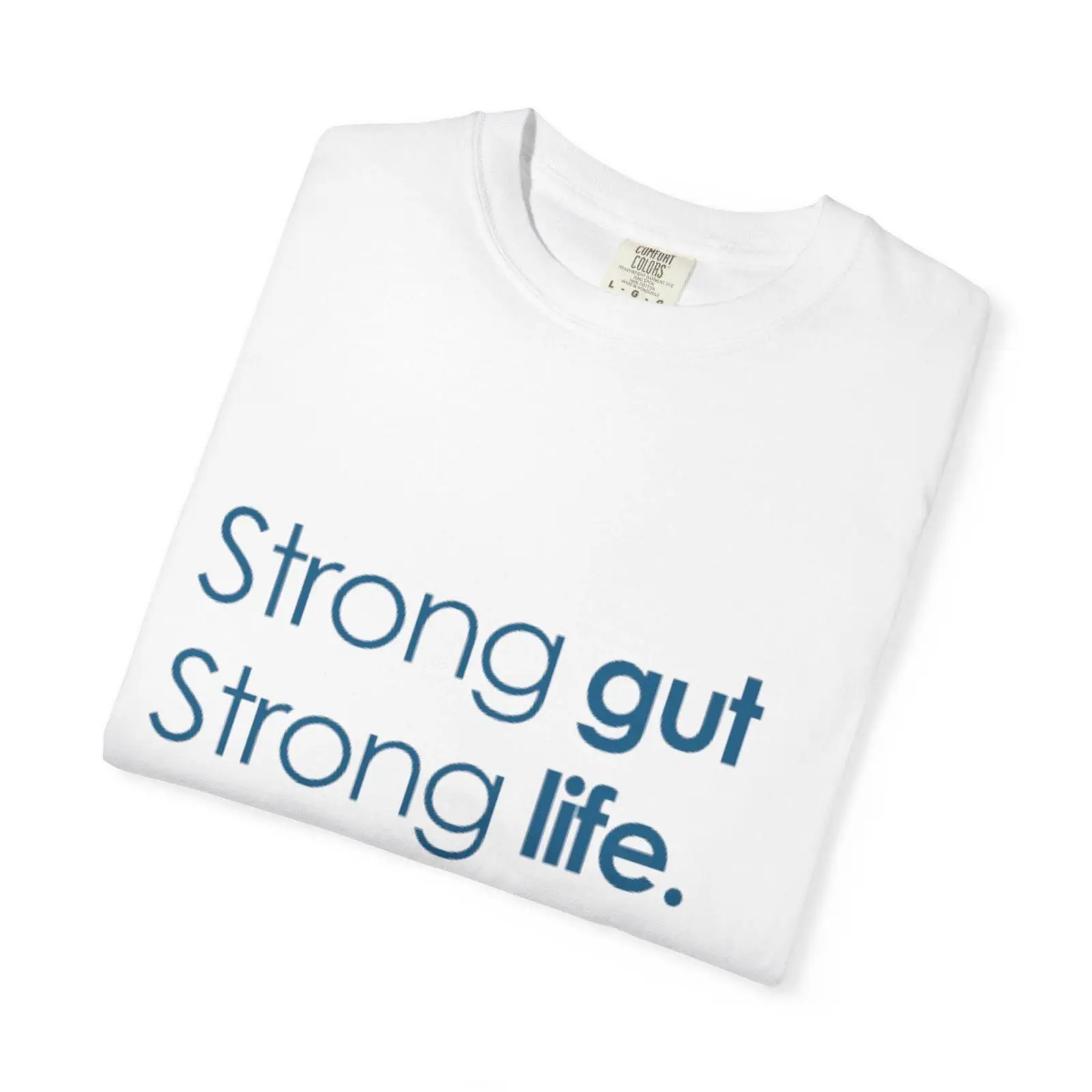 Camiseta com slogan Strong Gut - Health Wellness Lifestyle avaliação e preço