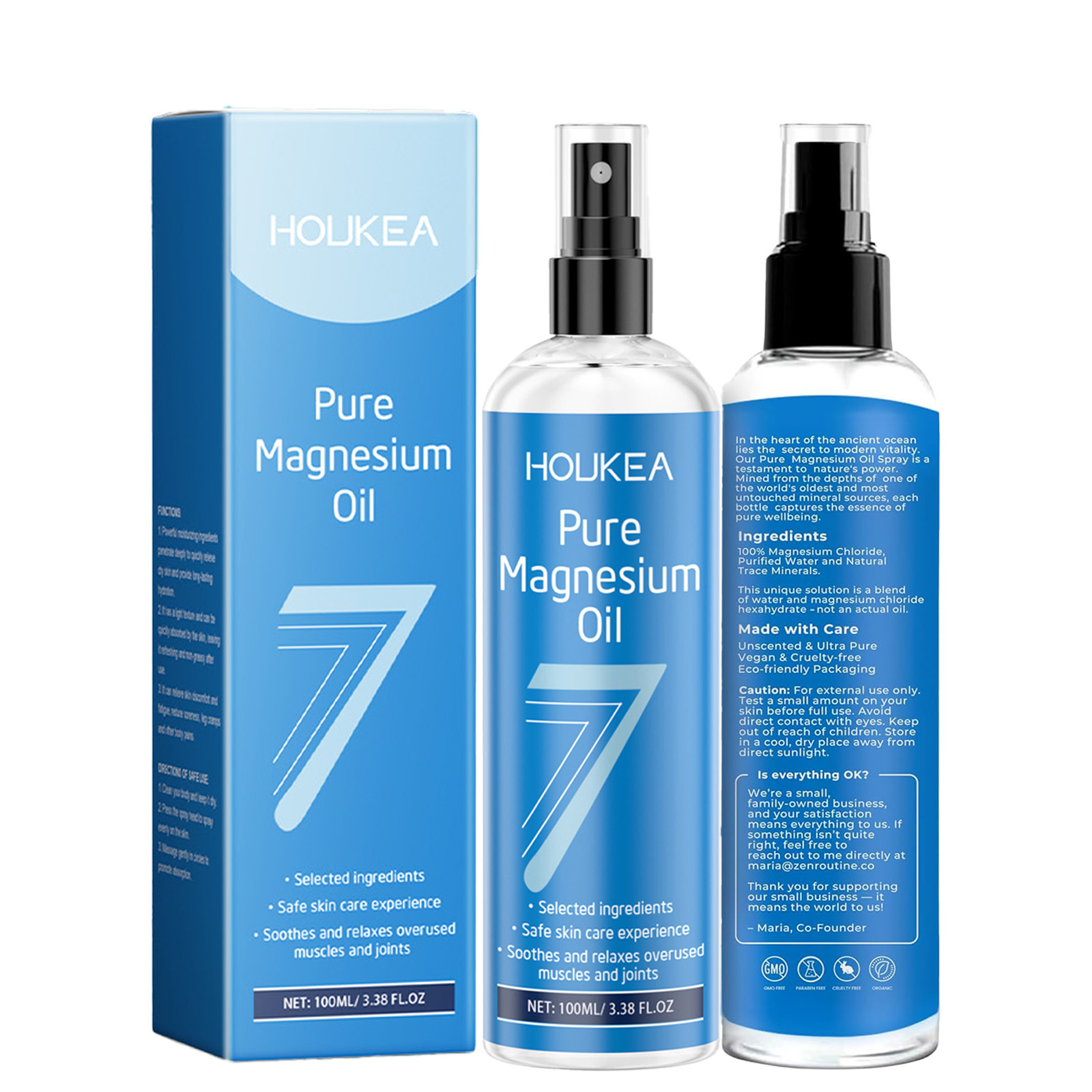 Spray de Óleo de Magnésio Puro - Bath Salts Magnesium avaliação e preço