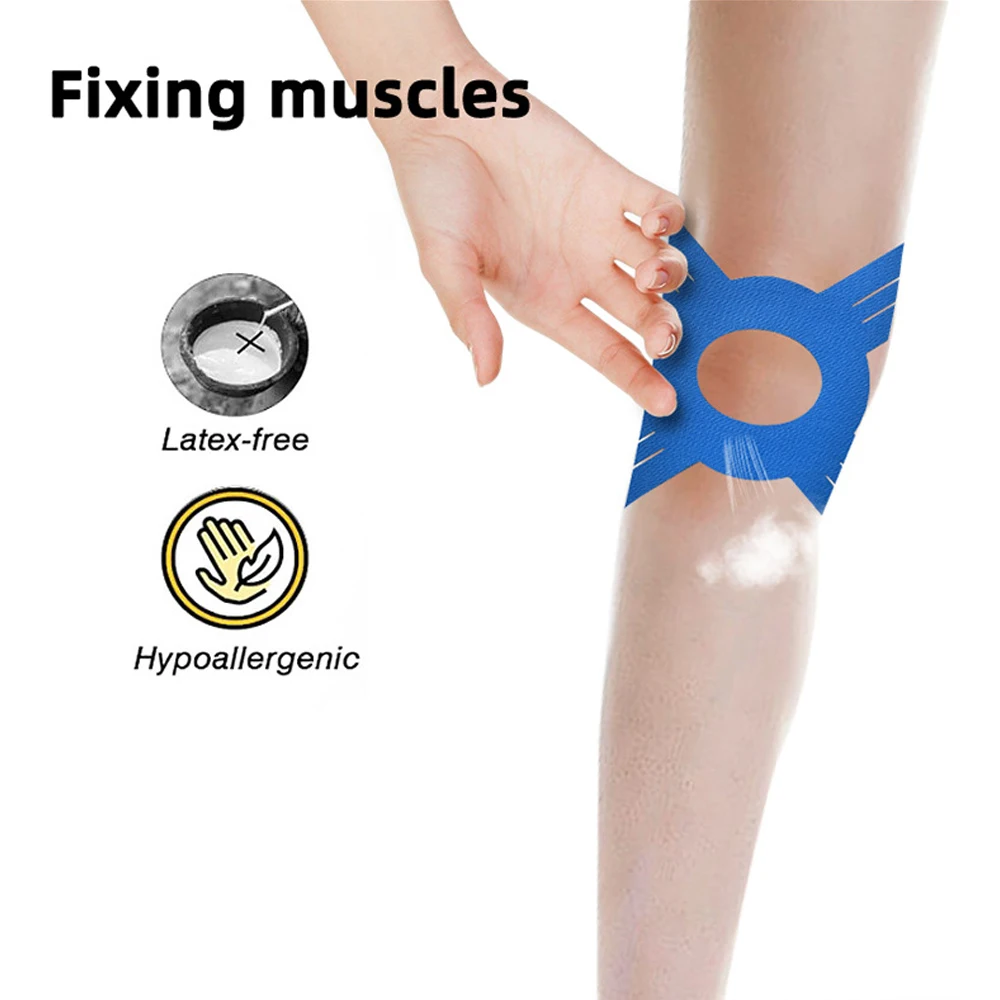 5 unidades de fita kinesiológi - Sports Taping Precut avaliação e preço