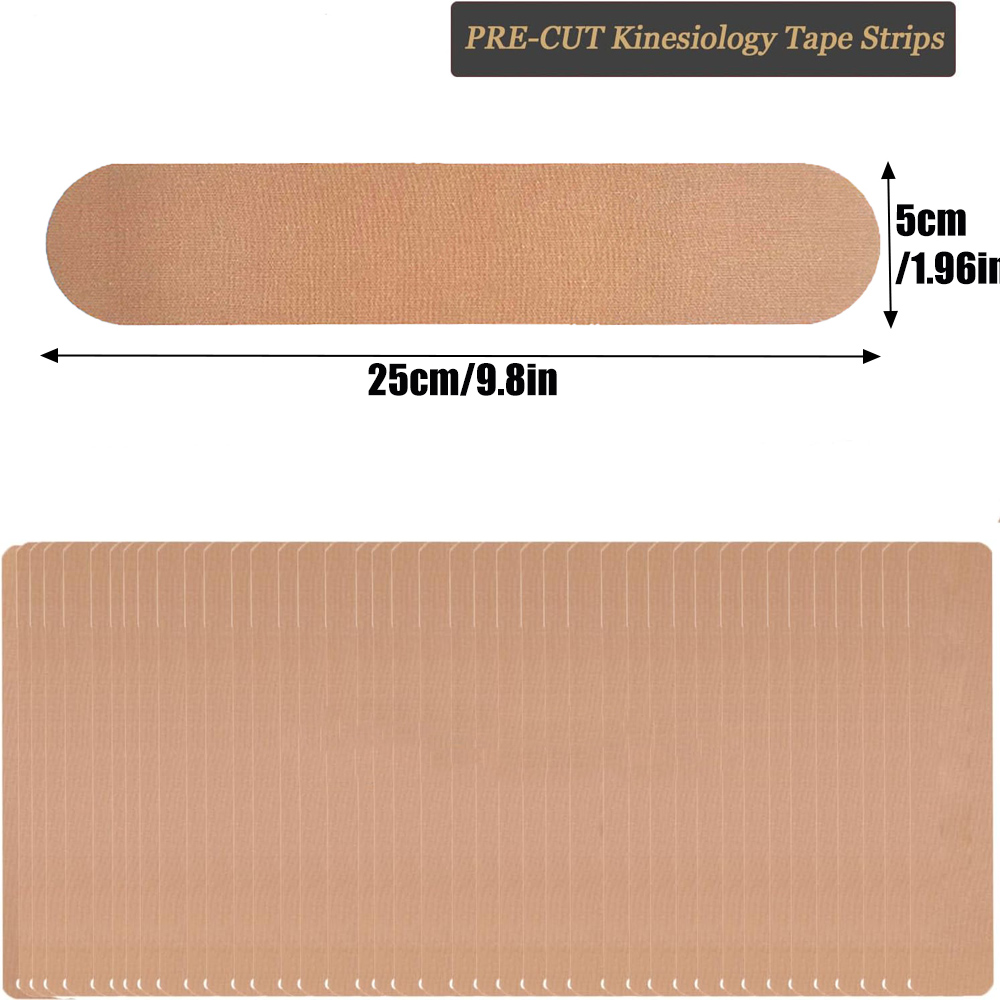 10 Tiras de Fita Cinesiológica - Sports Taping Precut avaliação e preço