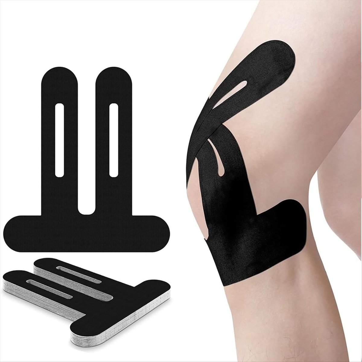 Fita de joelho pré-cortada par - Sports Taping Precut avaliação e preço