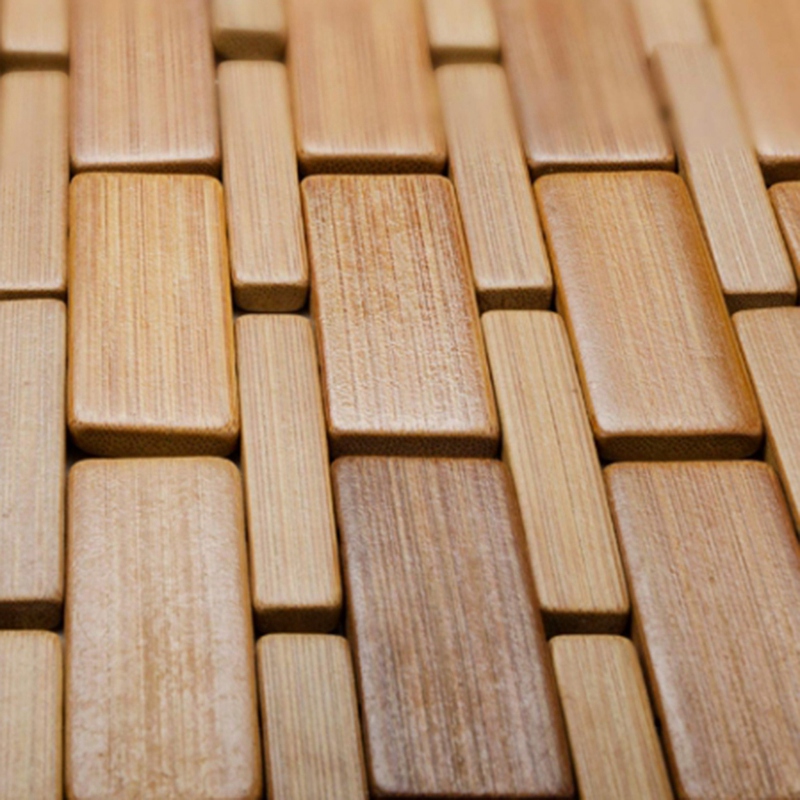 Tapete de banho de madeira de  - Bamboo Bath Mat avaliação e preço